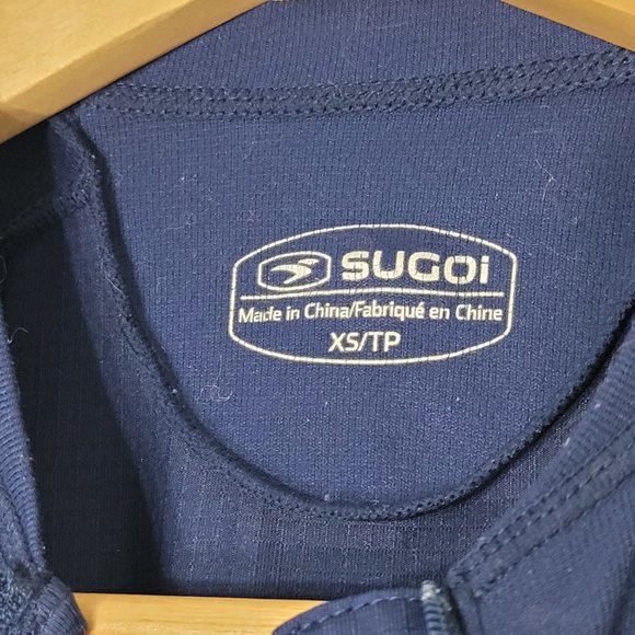 SUGOI Cycling Sleeveless Shirt Sportwear Full Zip Pockets Activewear XSmall - Picture 5 of 11